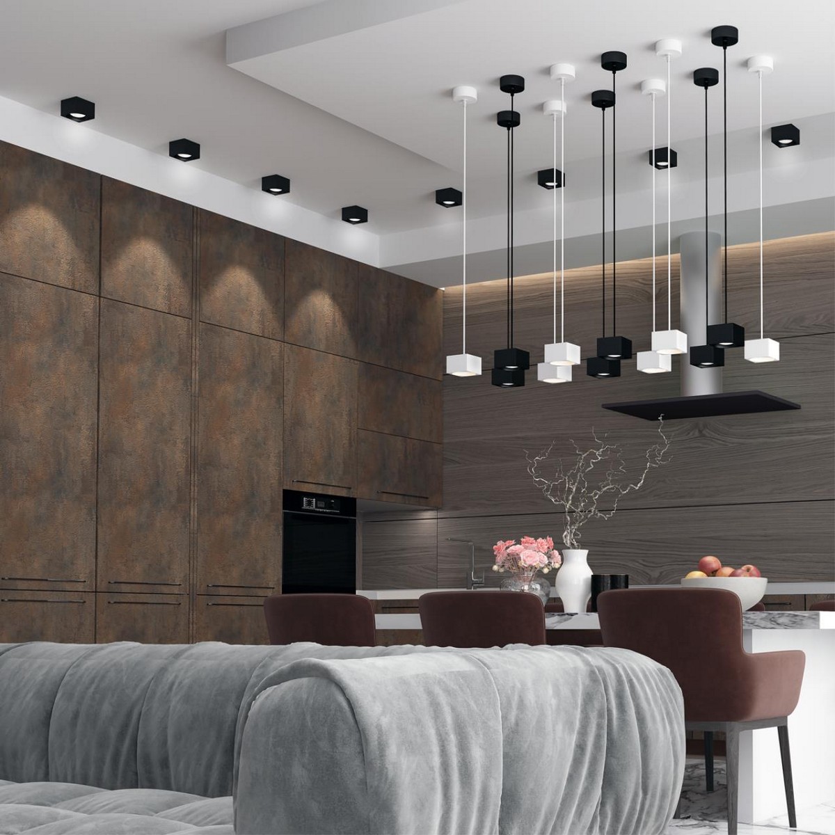 Накладные светодиодные светильники Светильник накладной светодиодный NOVOTECH 358654 PATERA 