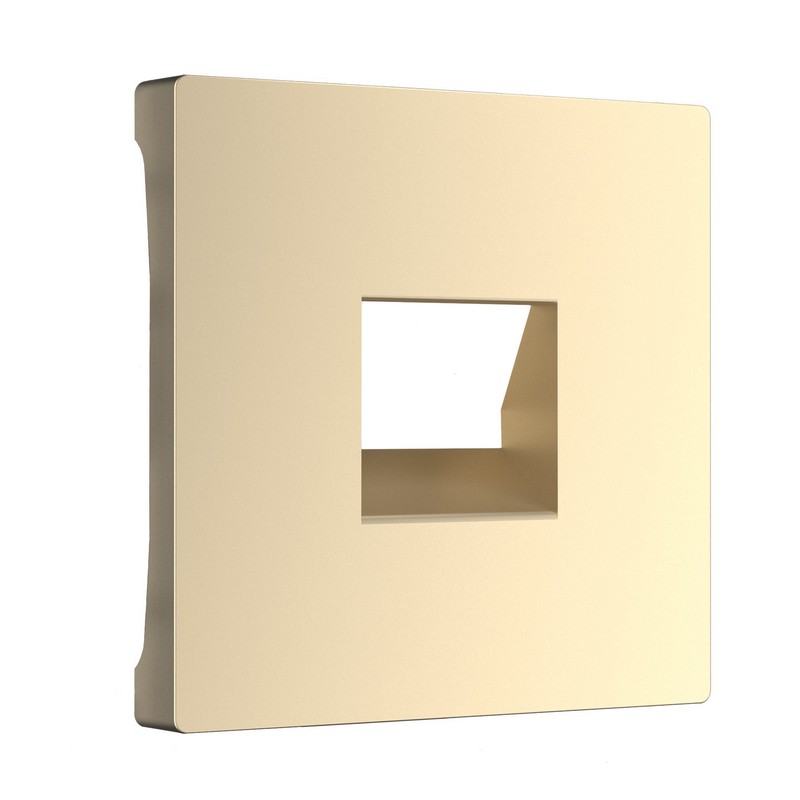 Werkel Шампань механизмы Накладка Werkel для телефонной розетки RJ-11 (шампань) W1192011