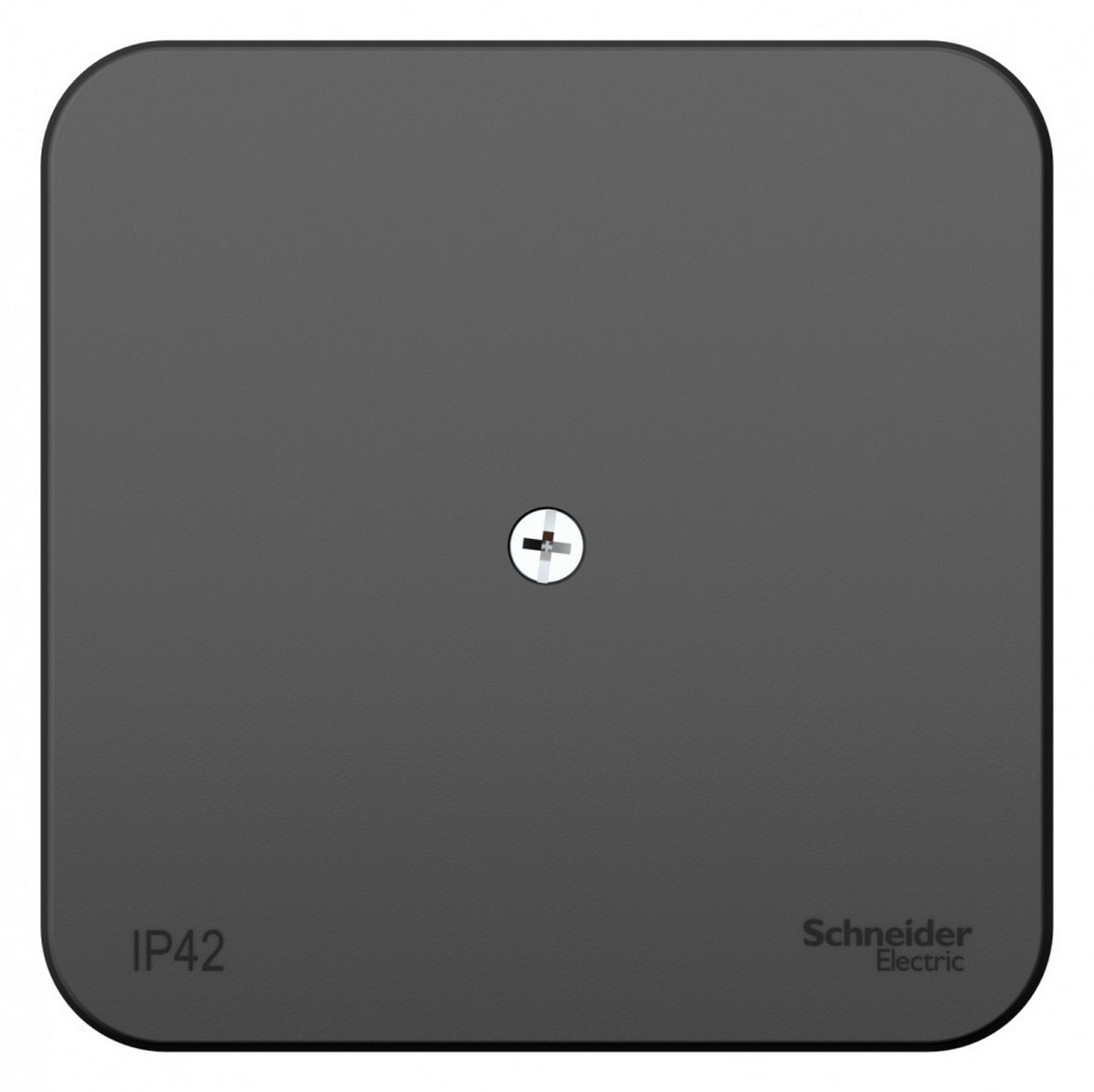 Blanca антрацит розетки и выключатели Коробка SE Blanca распределительная Антрацит наружный BLNRK000016