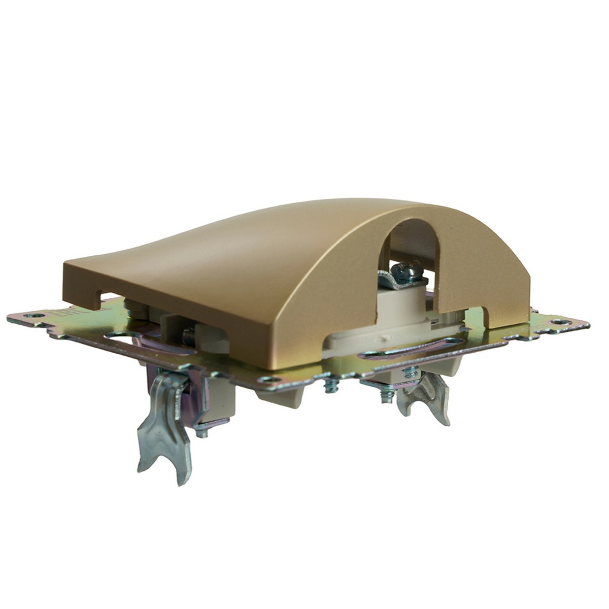 Катрин - Розетки и выключатели Stekker Кабельный вывод STEKKER Катрин золото GLS00-7116-08 49464