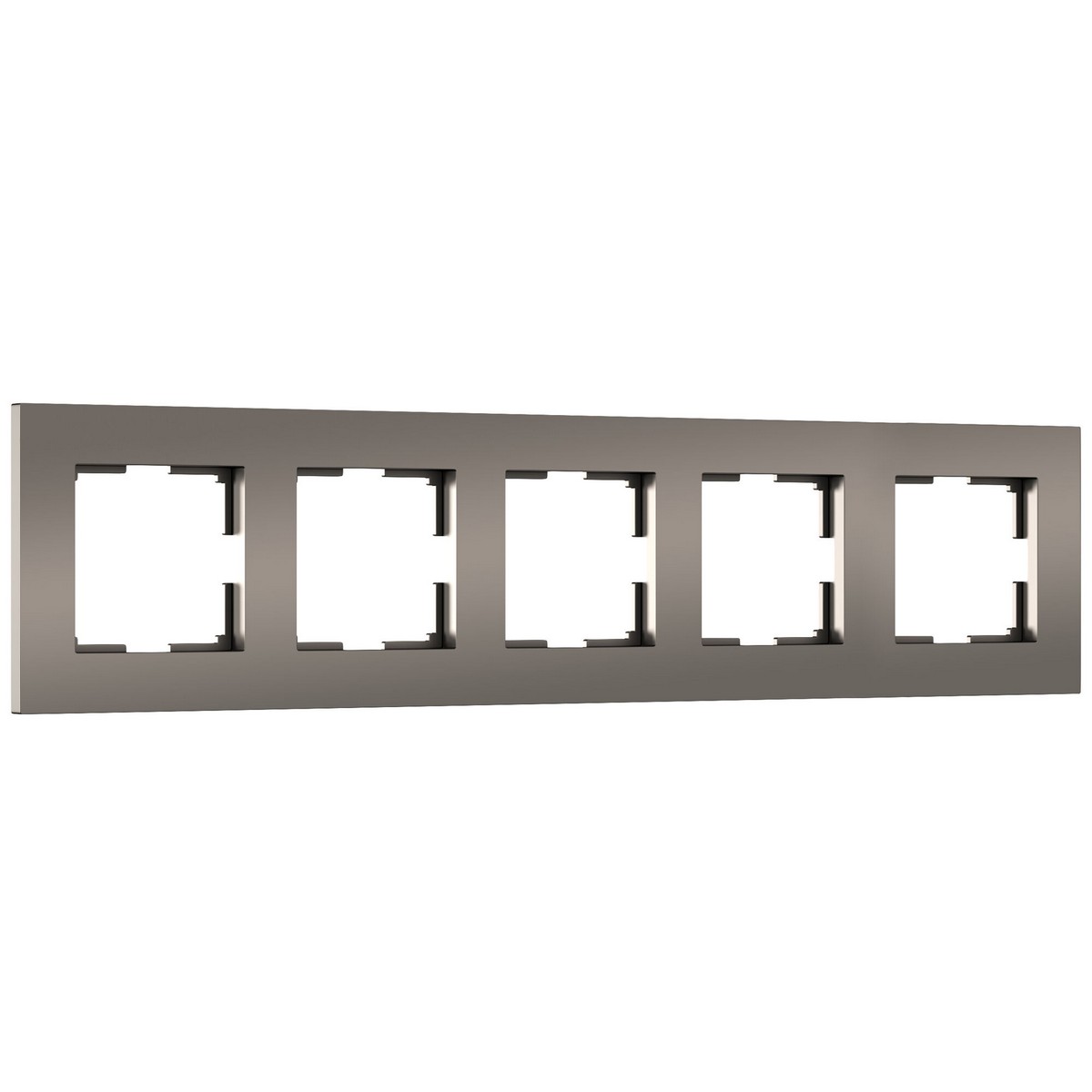Рамки Werkel Slab Рамка Werkel на 5 постов Slab (бронза софт) W0052963