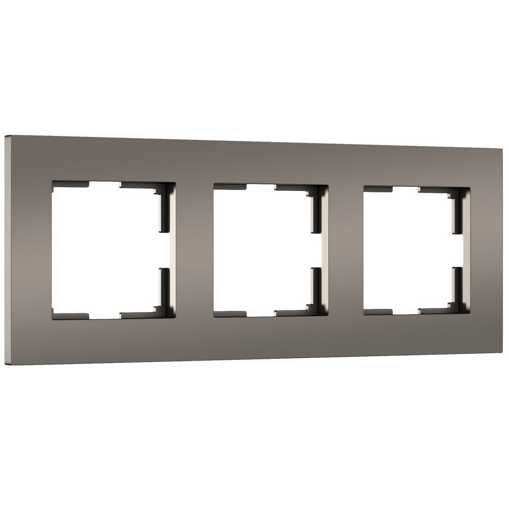 Рамки Werkel Slab Рамка Werkel на 3 поста Slab (бронза матовый) W00329630