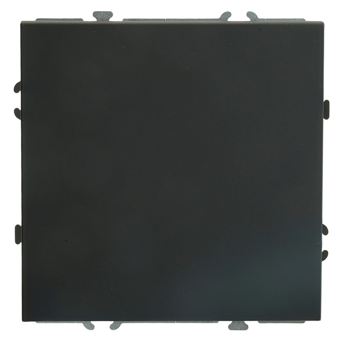 Эмили - Розетки и выключатели Stekker Выключатель 1-клавишный STEKKER Эмили RSW10-5103-05 черный уголь soft touch 49839