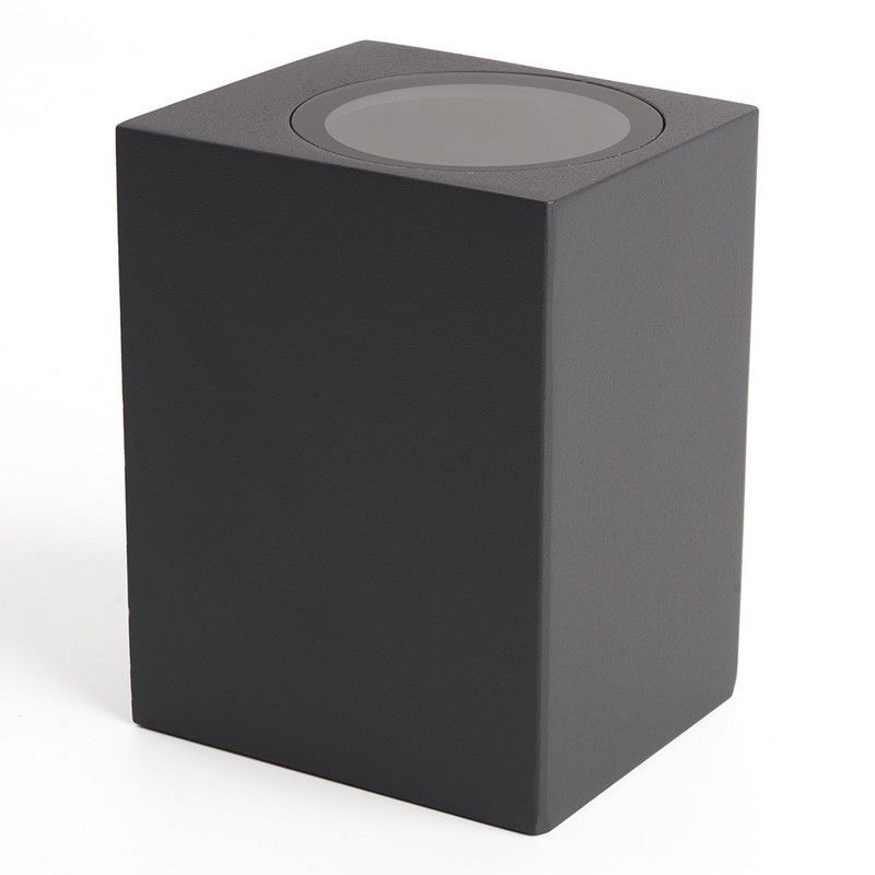 Уличные настенные светильники Светильник садово-парковый Feron DH050 на стену GU10 230V серый 48324 