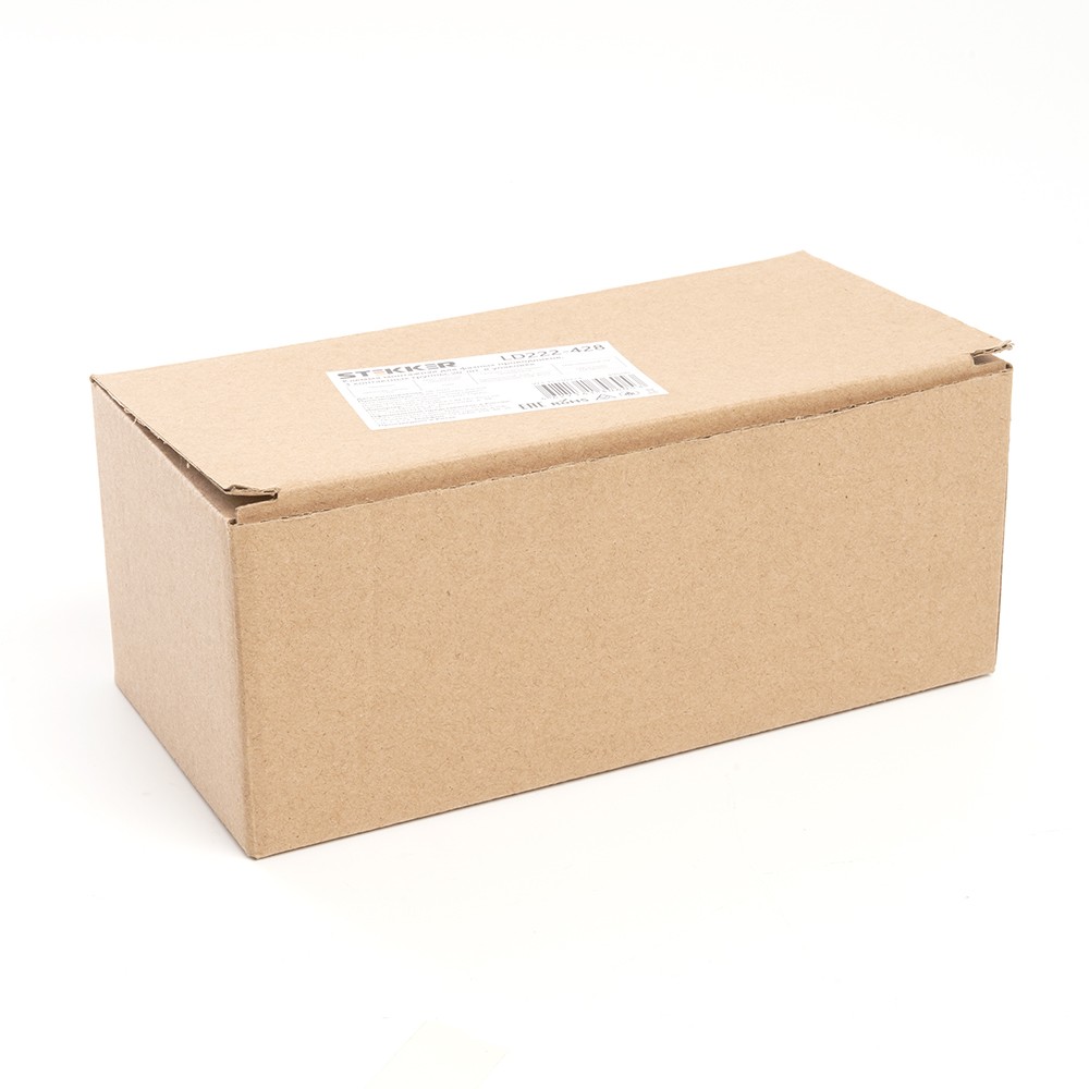 Клемма строительно-монтажная STEKKER для подключения фазных проводников 3 контактные группы (1 ввод3вывода на полюс) LD222-428 39500