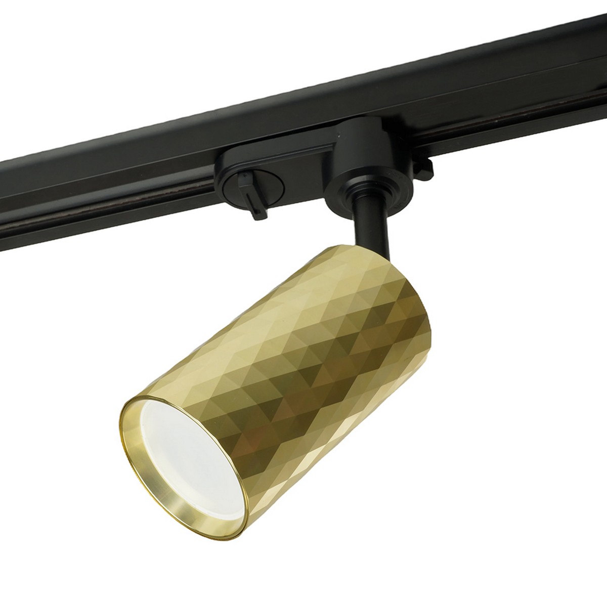 Трековые светодиодные светильники Светильник Feron AL175 трековый под лампу GU10 золото 48697 