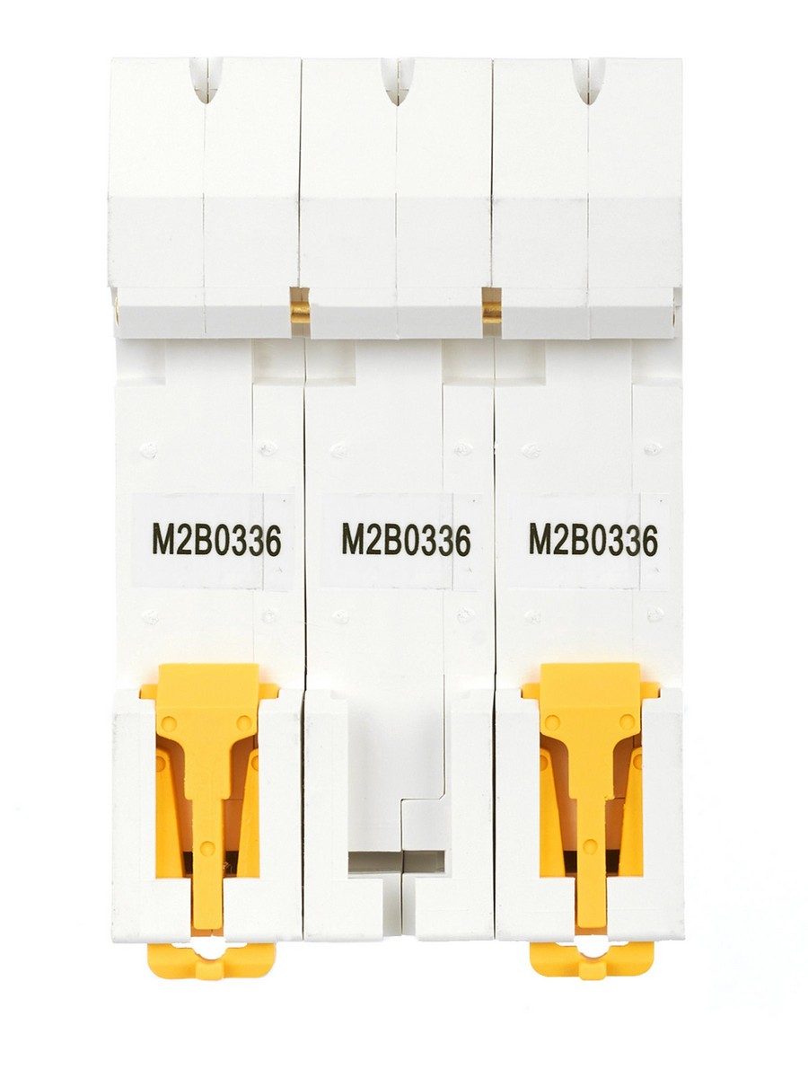 3 полюсные (трехполюсные) Автоматический выключатель IEK ARMAT M06N 3P B 3А AR-M06N-3-B003 