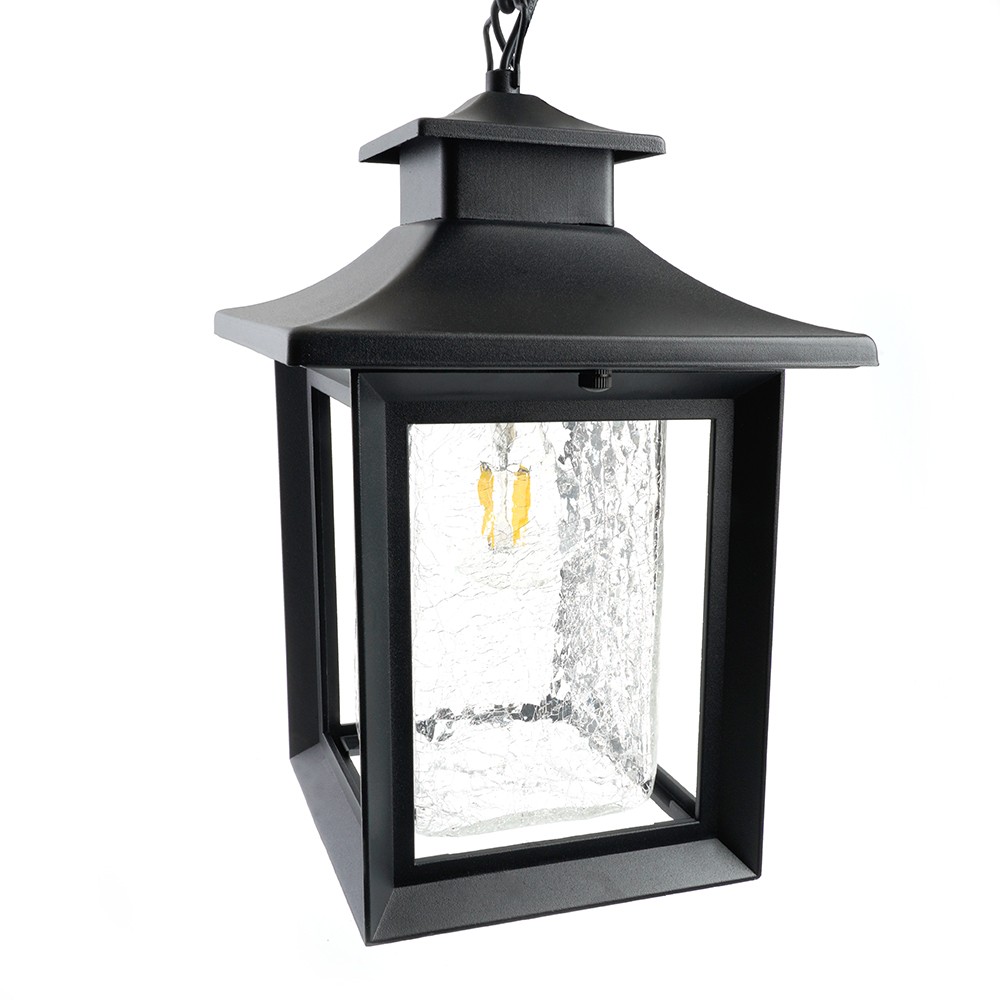 Уличные светильники на цепочке Светильник садово-парковый Feron PL555 на стену вниз 60W E27 230V черный 48335 