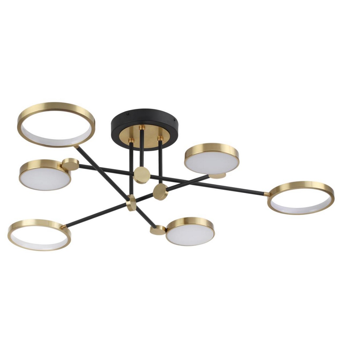 Накладные светодиодные светильники Потолочный светильник ODEON LIGHT 4320/60CL DENZEL 