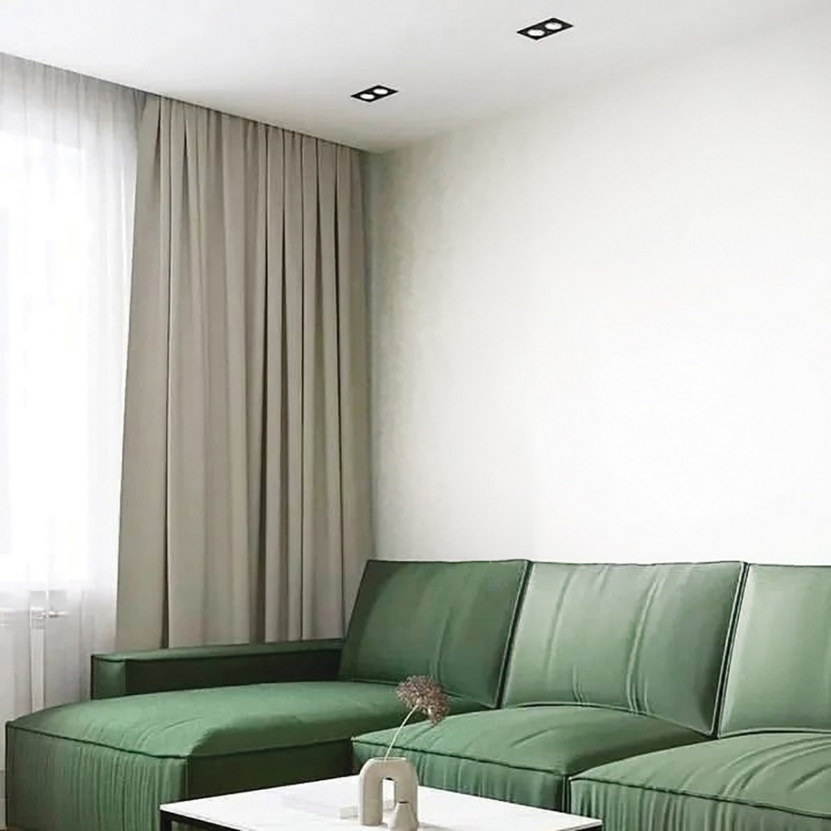 Встраиваемые светодиодные светильники Светильник встраиваемый Feron DL2802 MR16 черный 40530 