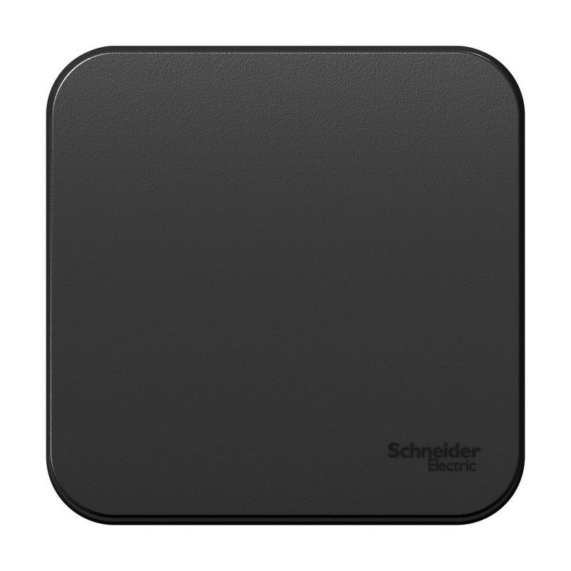 Blanca антрацит розетки и выключатели Выключатель SE Blanca 1-клавишный Антрацит наружный BLNVA101006