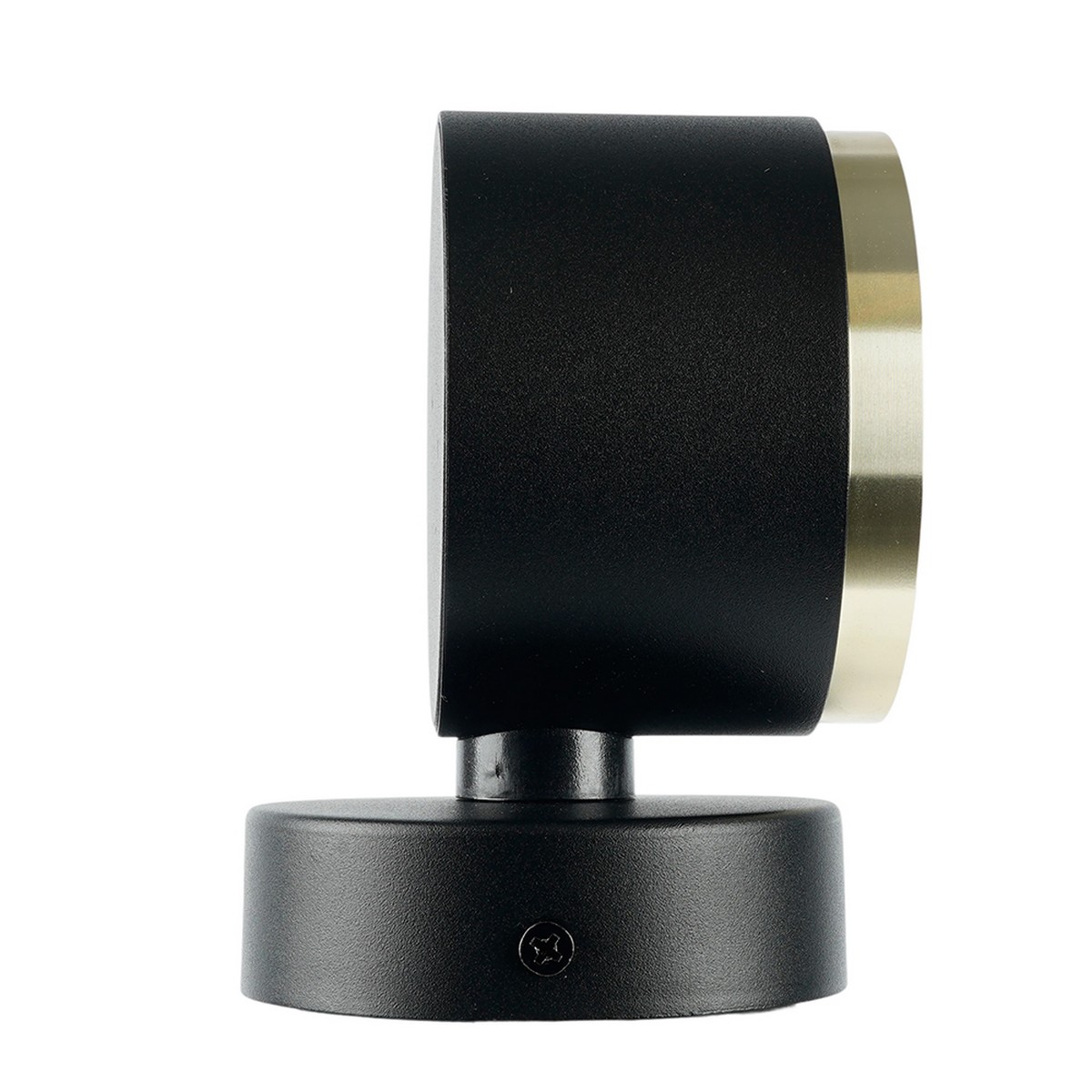 Накладные светодиодные светильники Светильник настенный Feron HL4598 Barrel DUET GX53 черный + золото IP20 52019 