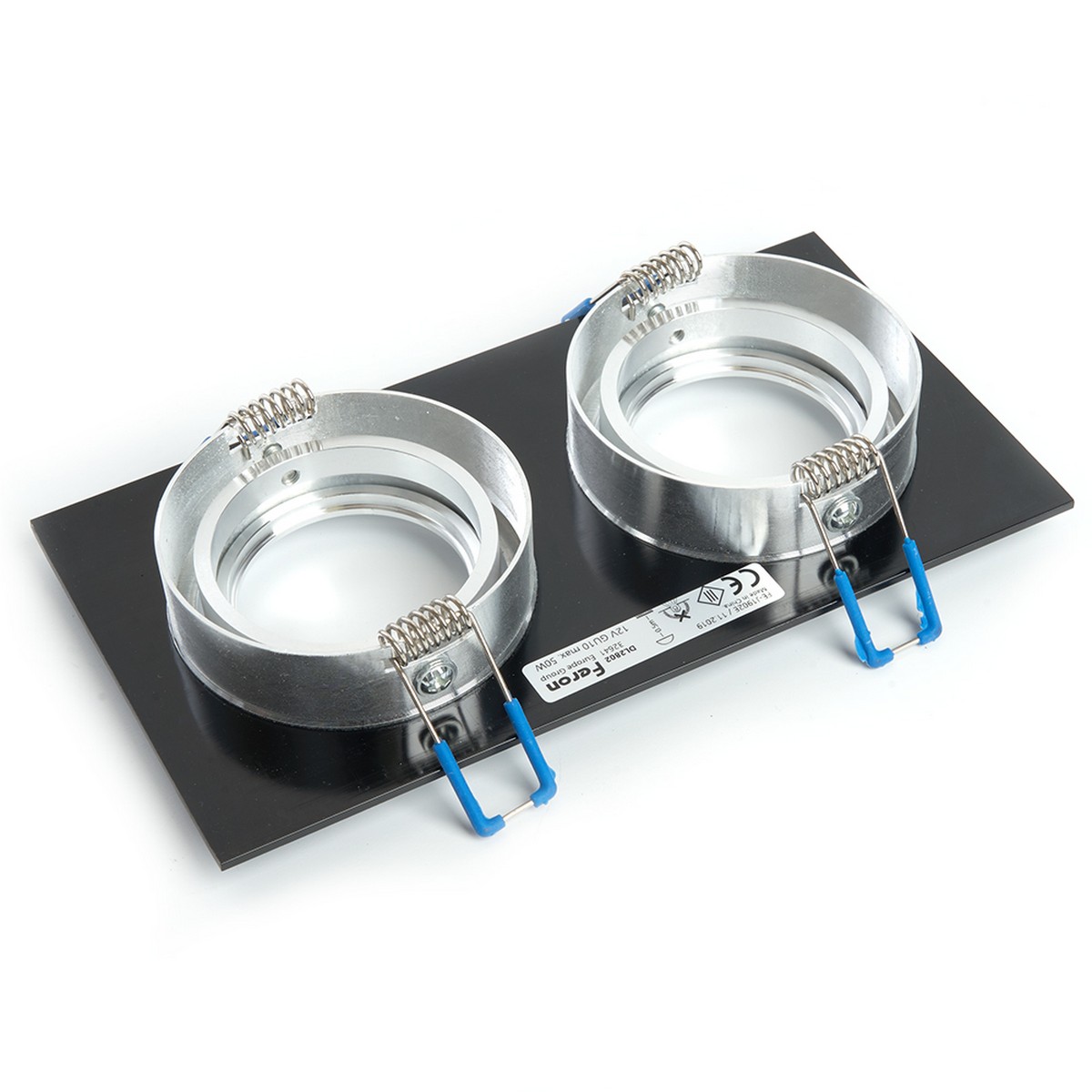 Встраиваемые светодиодные светильники Светильник встраиваемый Feron DL2802 MR16 черный 32641 