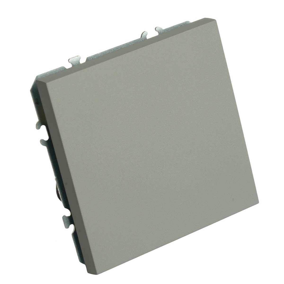 Эмили - Розетки и выключатели Stekker Заглушка STEKKER Эмили RST00-5116-10 платиново-серый soft touch  49961