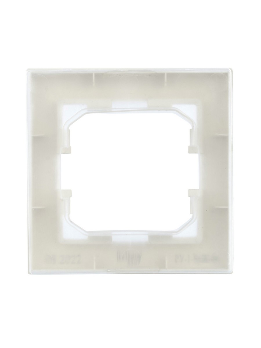 IEK Brite Рамки Рамка IEK BRITE 1-местная IP44 РУ-1-БрЖ-44 жемчуг BR-M12-44-K36