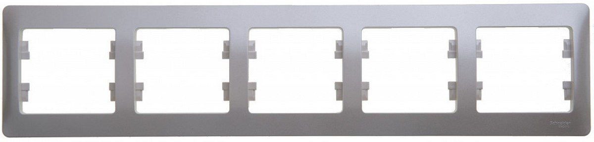 Glossa Перламутр Рамка Systeme Electric Glossa Перламутр 5-я, горизонтальная GSL000605