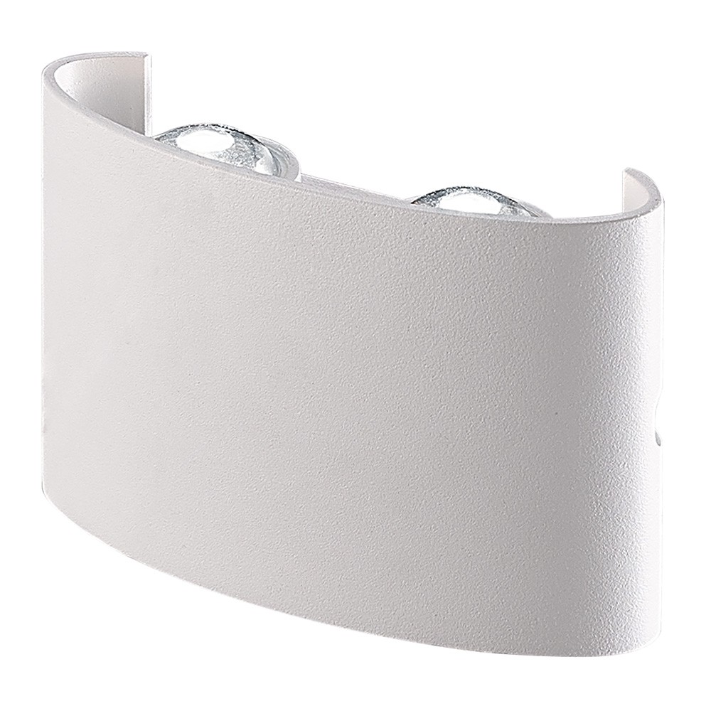 Уличные настенные светильники Светильник уличный светодиодный Feron DH701 4*1W 300Lm 3000K белый 48309