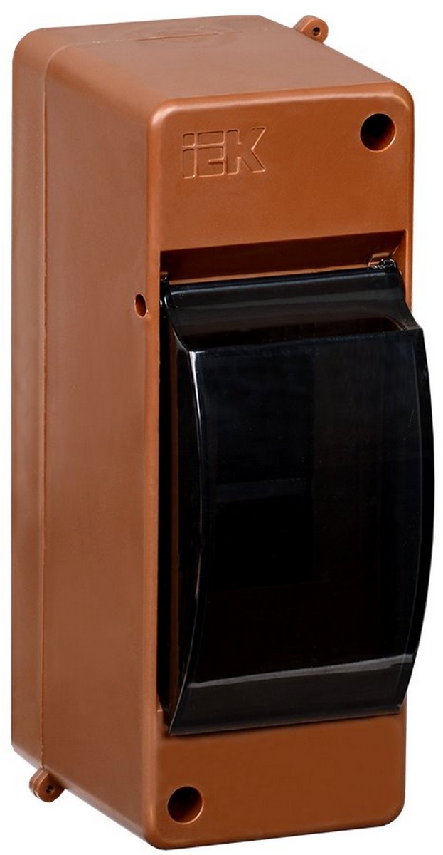 Пластиковые боксы и щиты IEK Корпус пластиковый IEK KREPTA 3 КМПн 2/2 IP30 дуб откр.монтаж MKP42-N-02-30-20-D