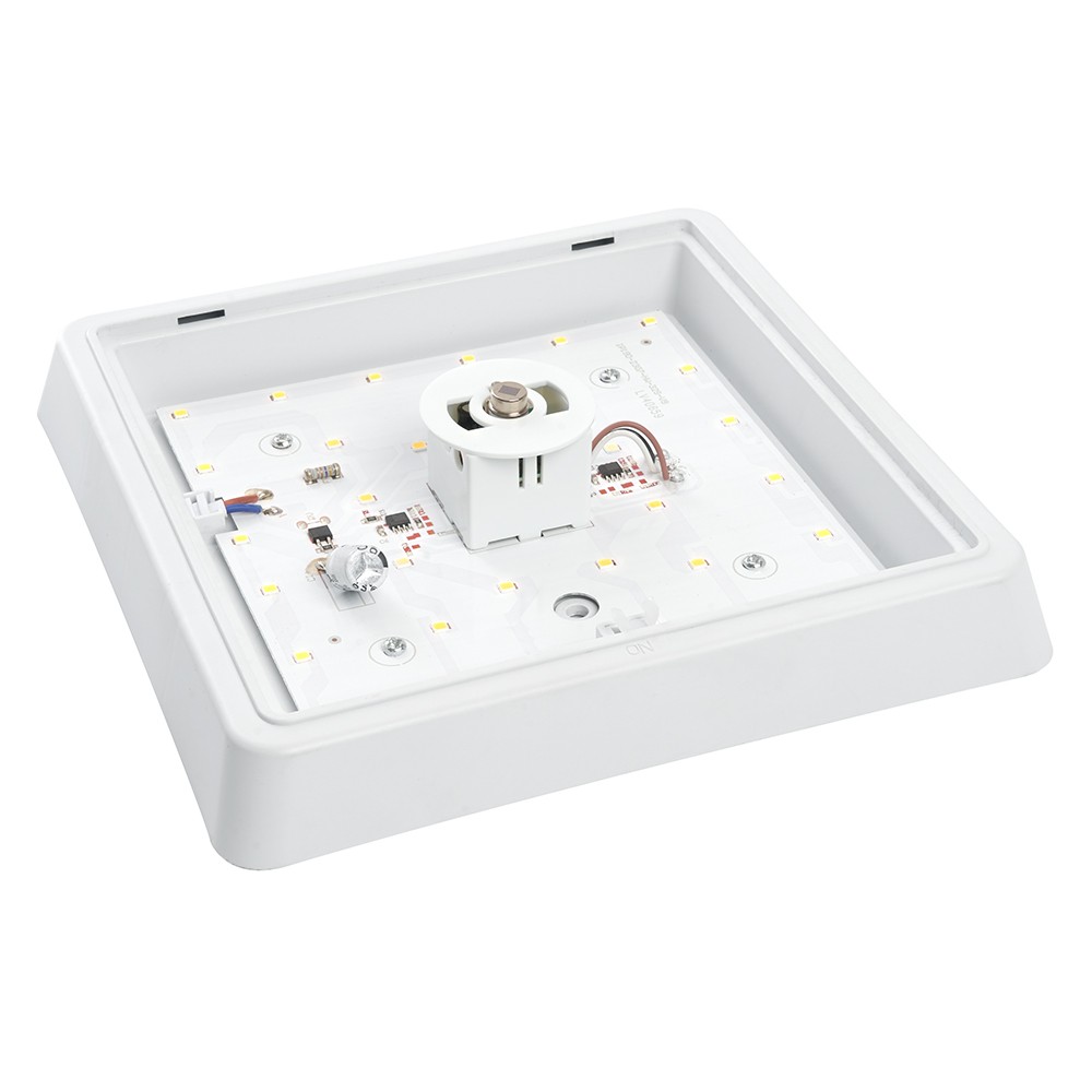 Светодиодные светильники ЖКХ Светильник светодиодный Feron AL3023 с ИК-датчиком 25W 6500K IP20 белый 41805 