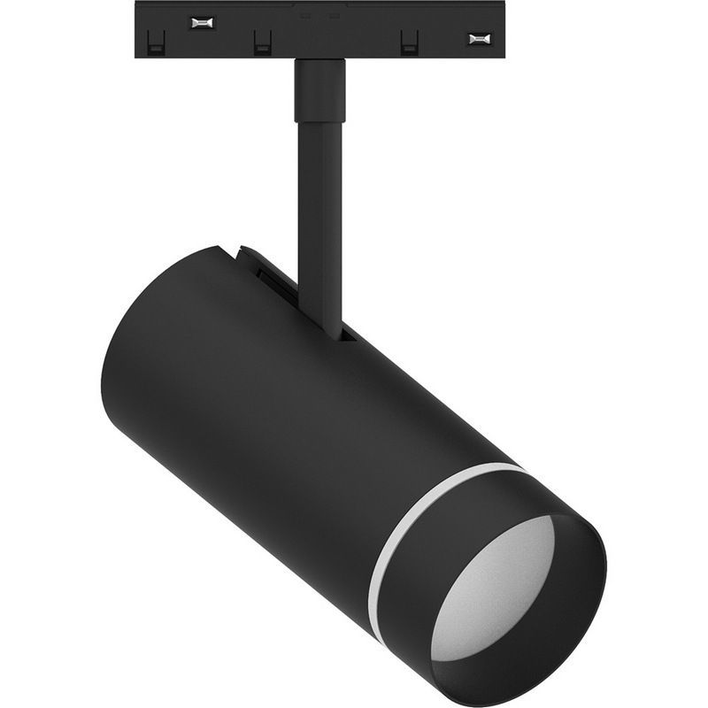 Трековые светодиодные светильники Светильник светодиодный Feron MGN304 трековый магнитный 20W 4000К 90 градусов черный 41952 