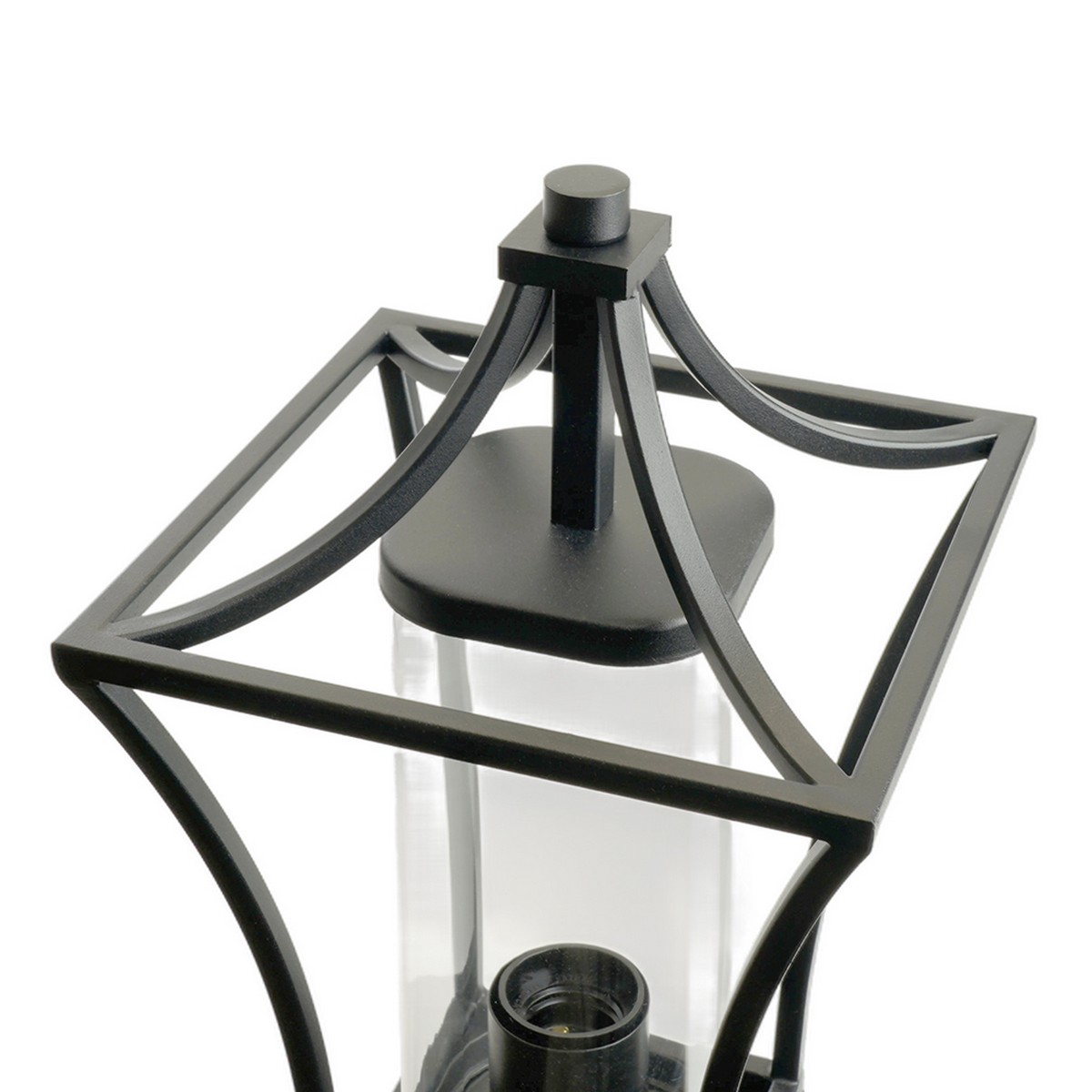 Уличные светильники столб Светильник садово-парковый Feron PL736 столб E27 черный 51272 