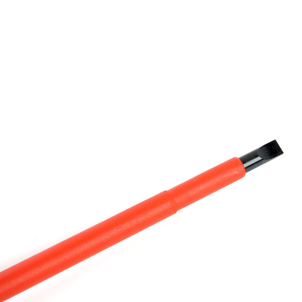 Отвертка шлицевая диэлектрическая STEKKER SL 4.0 х 100мм SDE-SL40-100 39767 фото