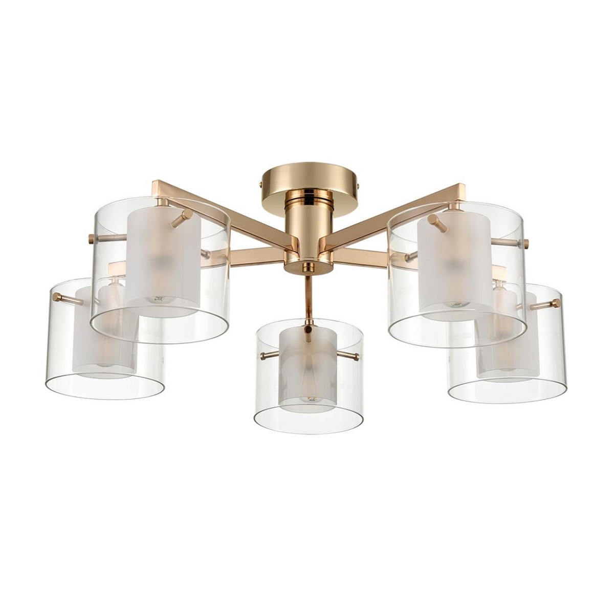 Люстры Люстра потолочная LUMION 6587/5C VERDI