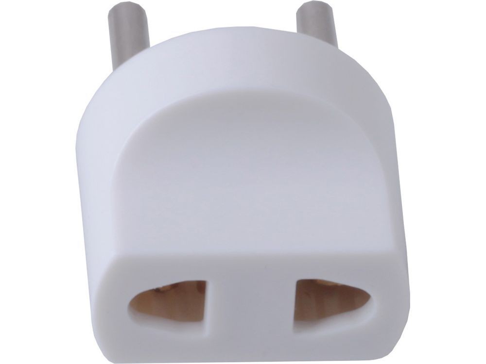 Переходник сетевой STEKKER ADP6-04-20 Питер б/з 250В 6A полипропилен белый 32860