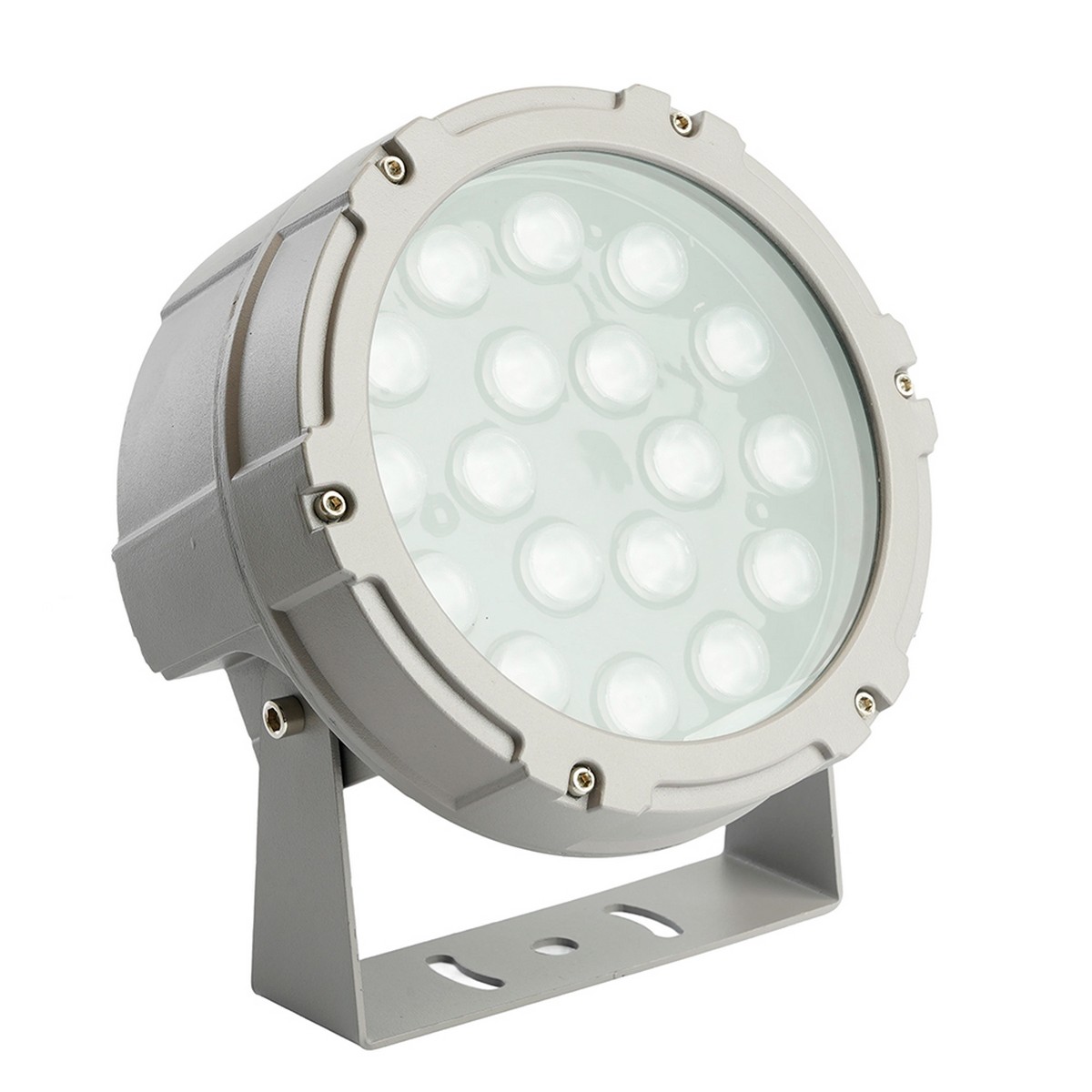 Светодиодные ландшафтные светильники Светодиодный светильник ландшафтно-архитектурный Feron LL-899  DC24V 72W RGBW IP65 52106 