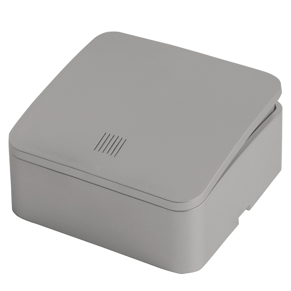 Накладные розетки и выключатели Stekker Выключатель 1-клавишный с индикатором STEKKER София серебро MSW10-11-20-03 49296