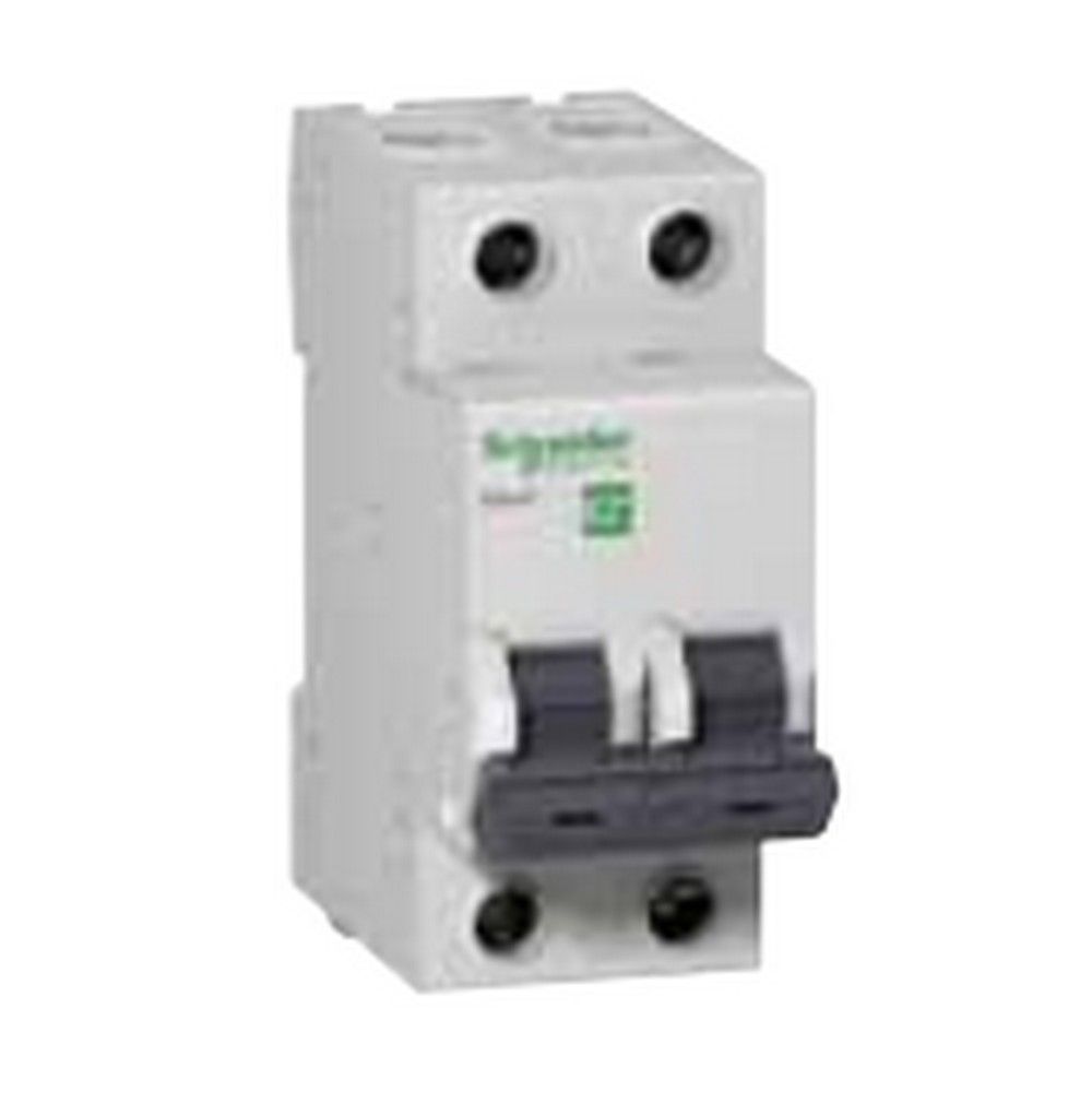 2 полюсные (двухполюсные) Автоматический выключатель SCHNEIDER ELECTRIC EASY 9 2P 6A (С) 4,5kA EZ9F34206