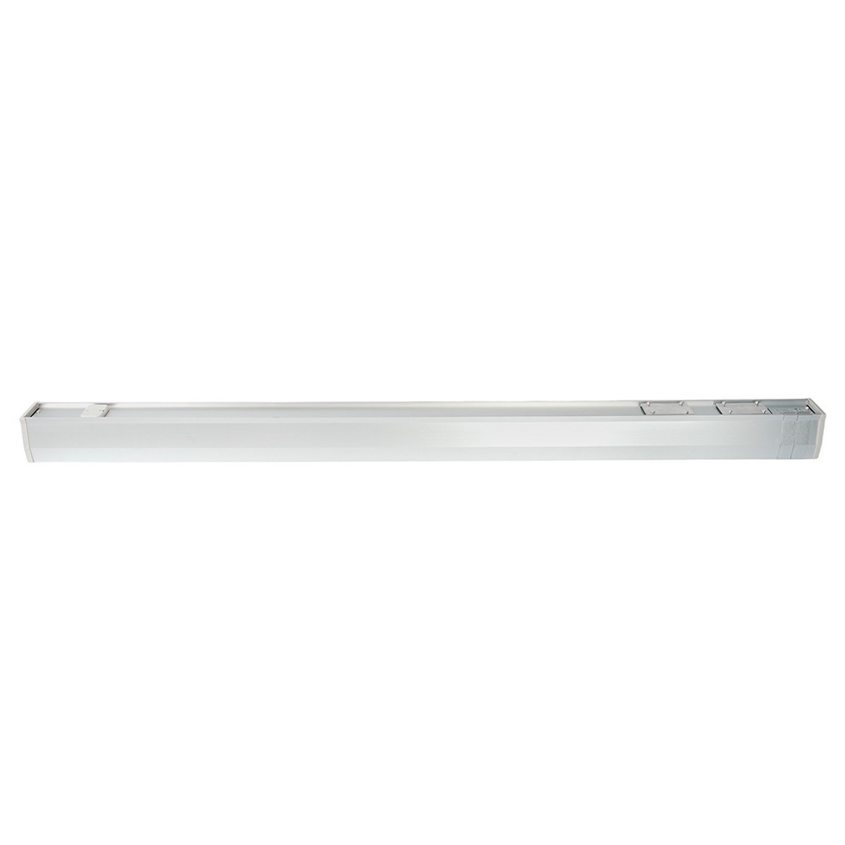 Линейные светодиодные светильники Светильник Feron AL4036 светодиодный линейный 24W 3000K-4000K-6400K серебро 1180 мм RetailRay 51869 