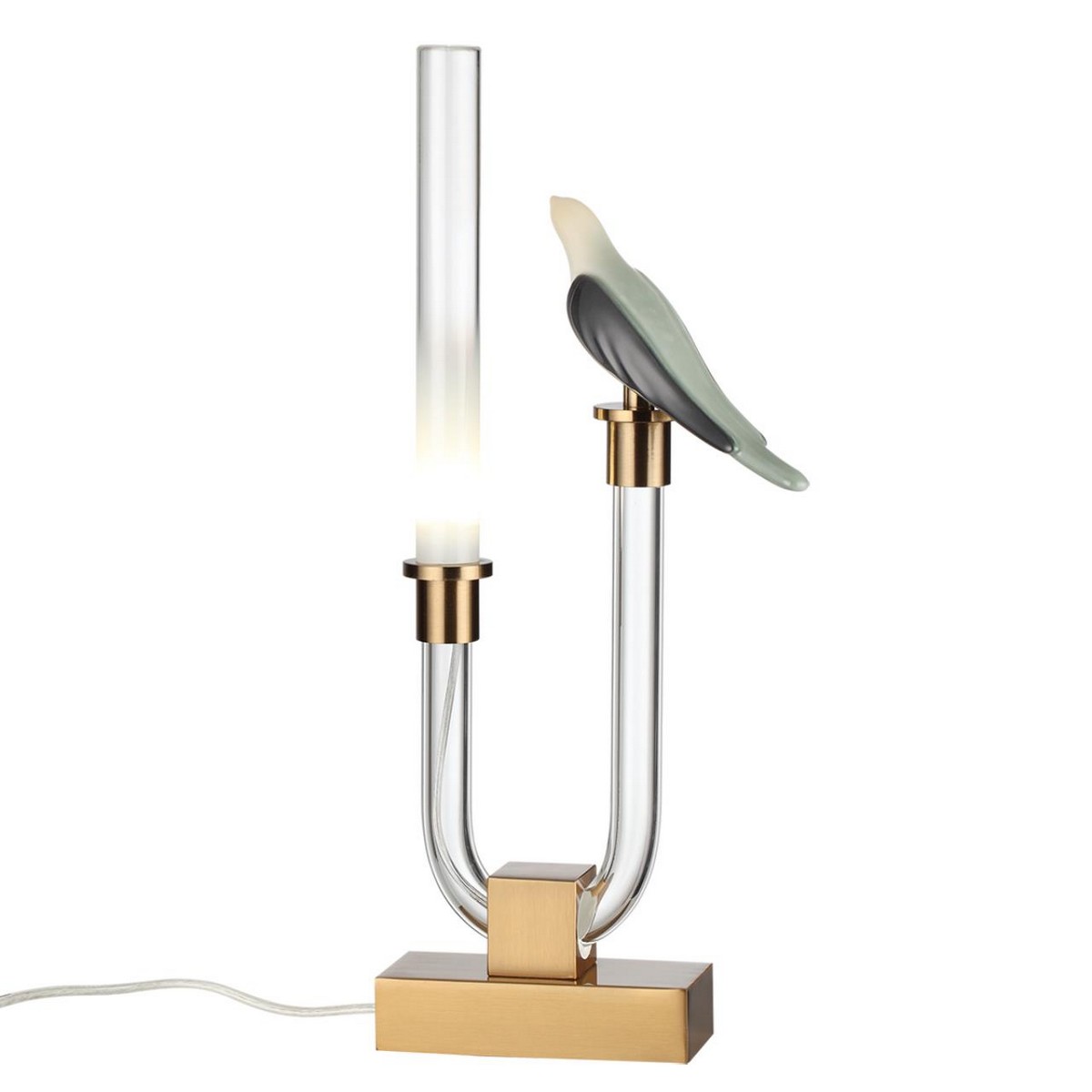 Настольные лампы Настольная лампа ODEON LIGHT EXCLUSIVE 5431/2TL LARK LED 