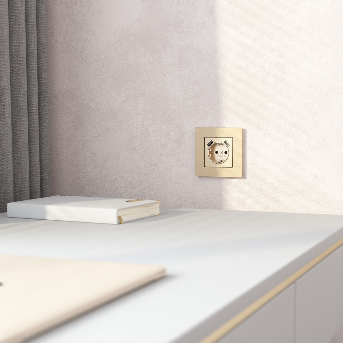 Рамки Werkel Alumax Рамка Werkel на 1 пост AluMax (шампань) W0013511 a066333