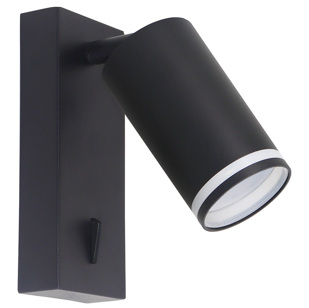 Накладные светодиодные светильники Светильник Feron ML1620 LUNA 35W 230V GU10 чёрный 48810 