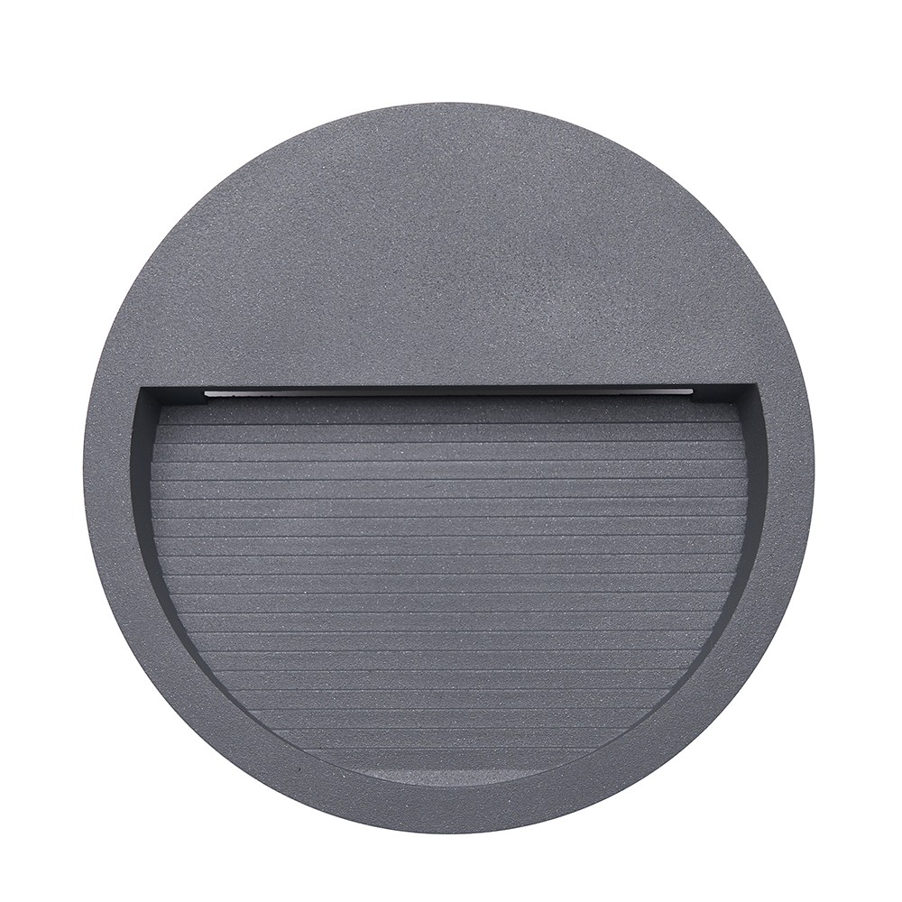 Встраиваемые светодиодные светильники Светодиодный светильник для лестницы Feron DH203 5W 4000K IP65 серый 41176 