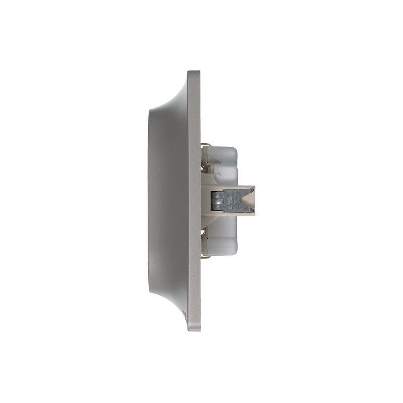 Glossa Платина Розетка Systeme Electric Glossa Платина 2-ая с-з (в сборе) GSL001224