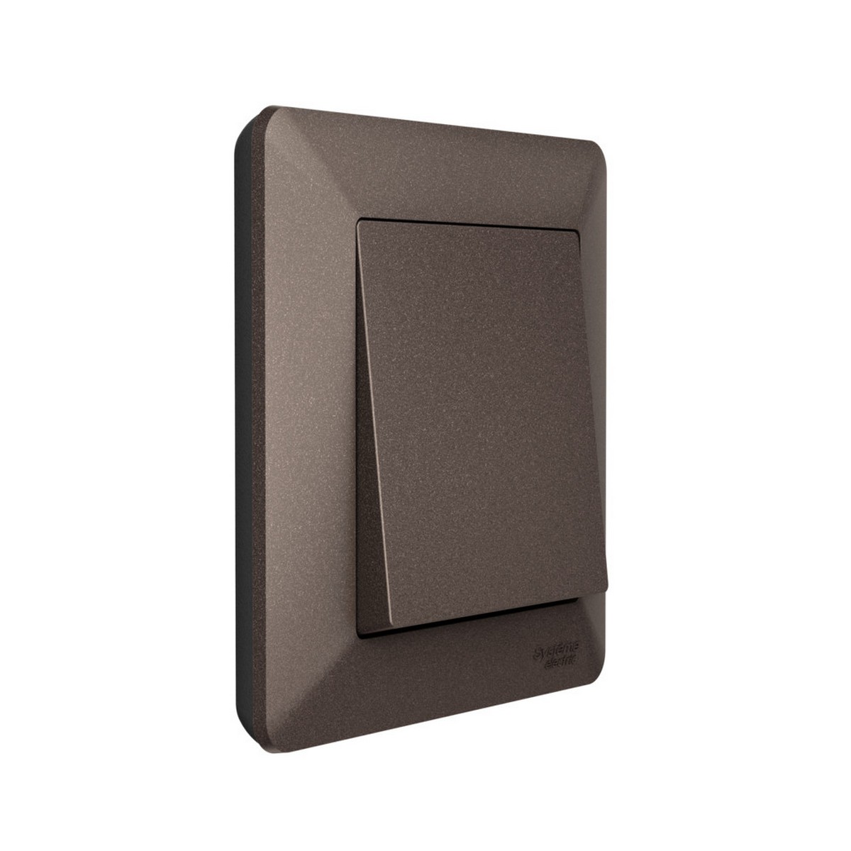 AtlasDesign Мокко Рамка Systeme Electric AtlasDesign Air Мокко/дымчатый черный 1-ая ATN220601