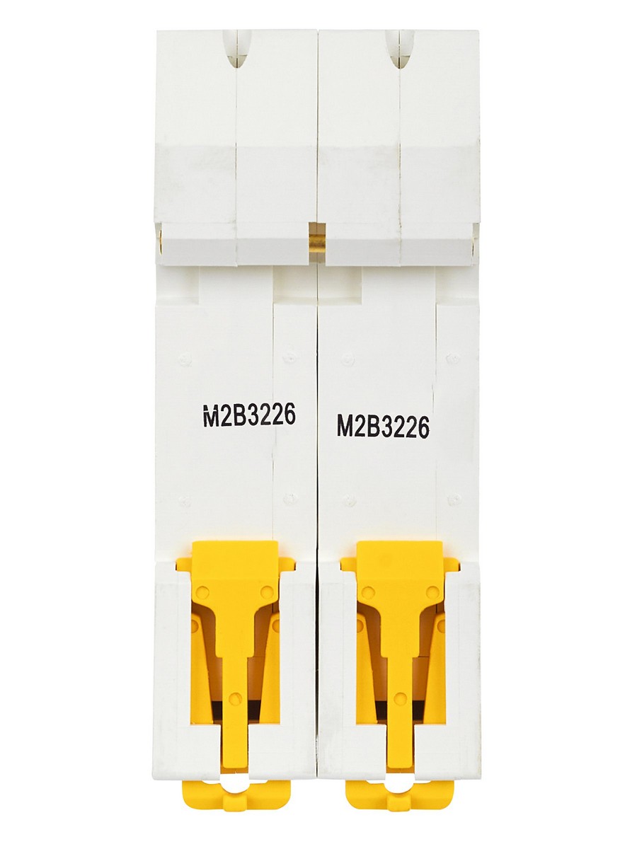 2 полюсные (двухполюсные) Автоматический выключатель IEK ARMAT M06N 2P B 32А AR-M06N-2-B032 