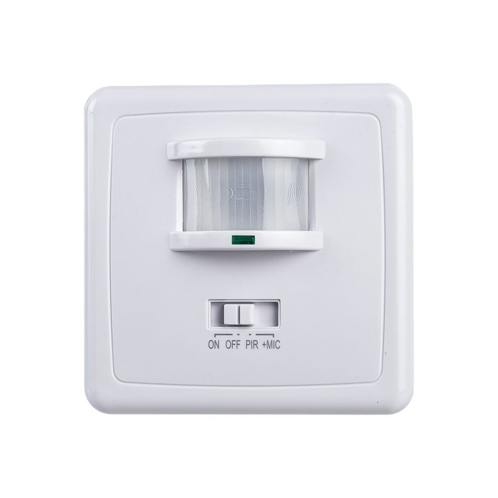 Датчики движения, освещенности и открытия Датчик движения и освещенности Feron SEN1A/LX2000 500W DD=12m IP20  белый 22016