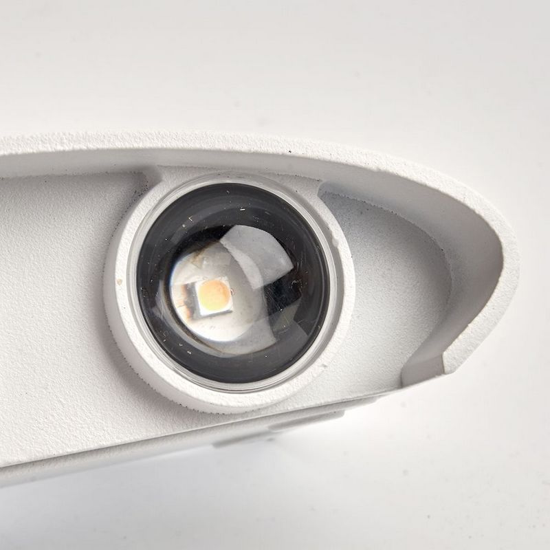 Уличные настенные светильники Светильник уличный светодиодный Feron DH101 6*1W 450Lm 4000K белый 06311 