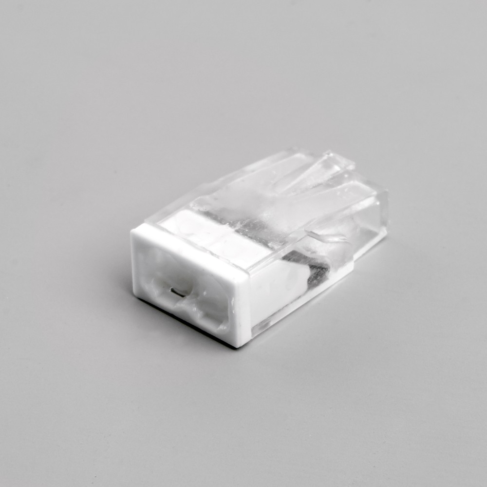 Клемма монтажная 2-проводная с пастой STEKKER для 1-жильного проводника LD2273-242 39941