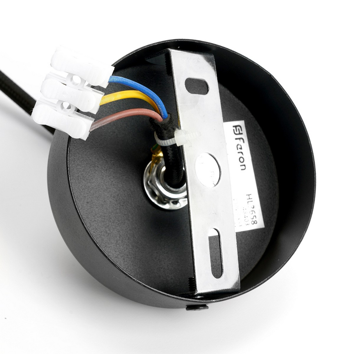 Подвесные светодиодные светильники Светильник подвесной Feron HL3658 Barrel ECHO levitation GX53 чёрный 48403 