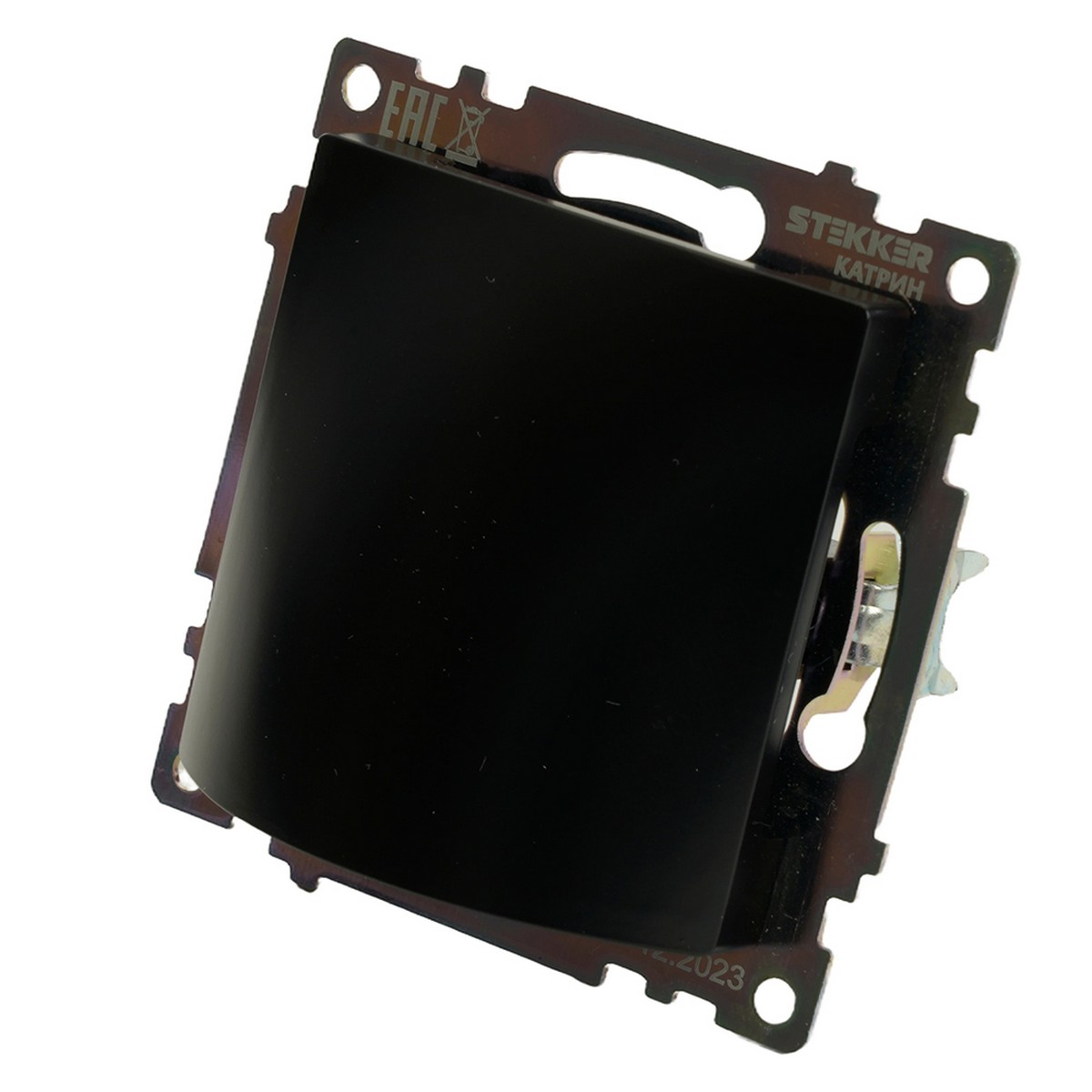 Катрин - Розетки и выключатели Stekker Кабельный вывод STEKKER Катрин черный GLS00-7116-05 49466