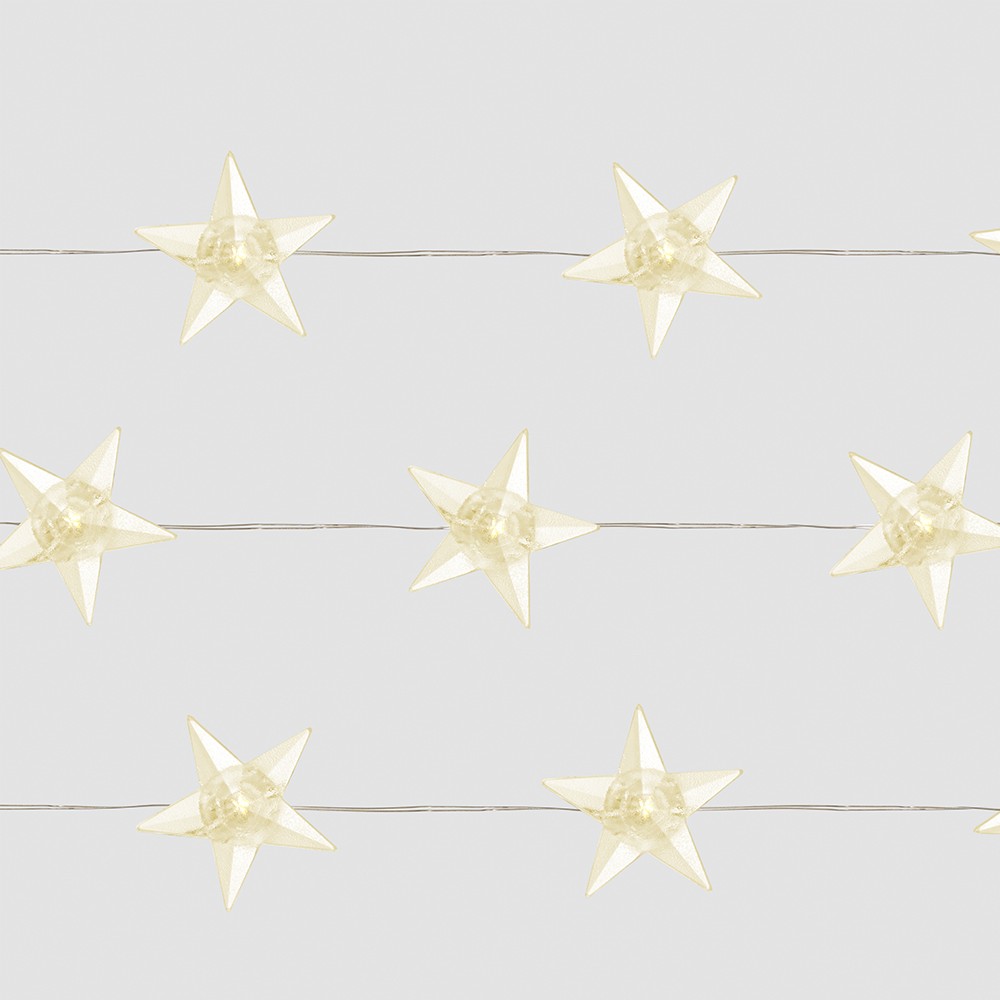 Гирлянда линейная Feron CL571 Звездочки статичная 1.8м USB 2700K 41644