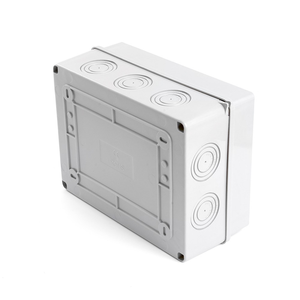 Пластиковые боксы и щиты Stekker Бокс настенный STEKKER EBX50-1/08-65 8 модулей, пластик, IP65 39190