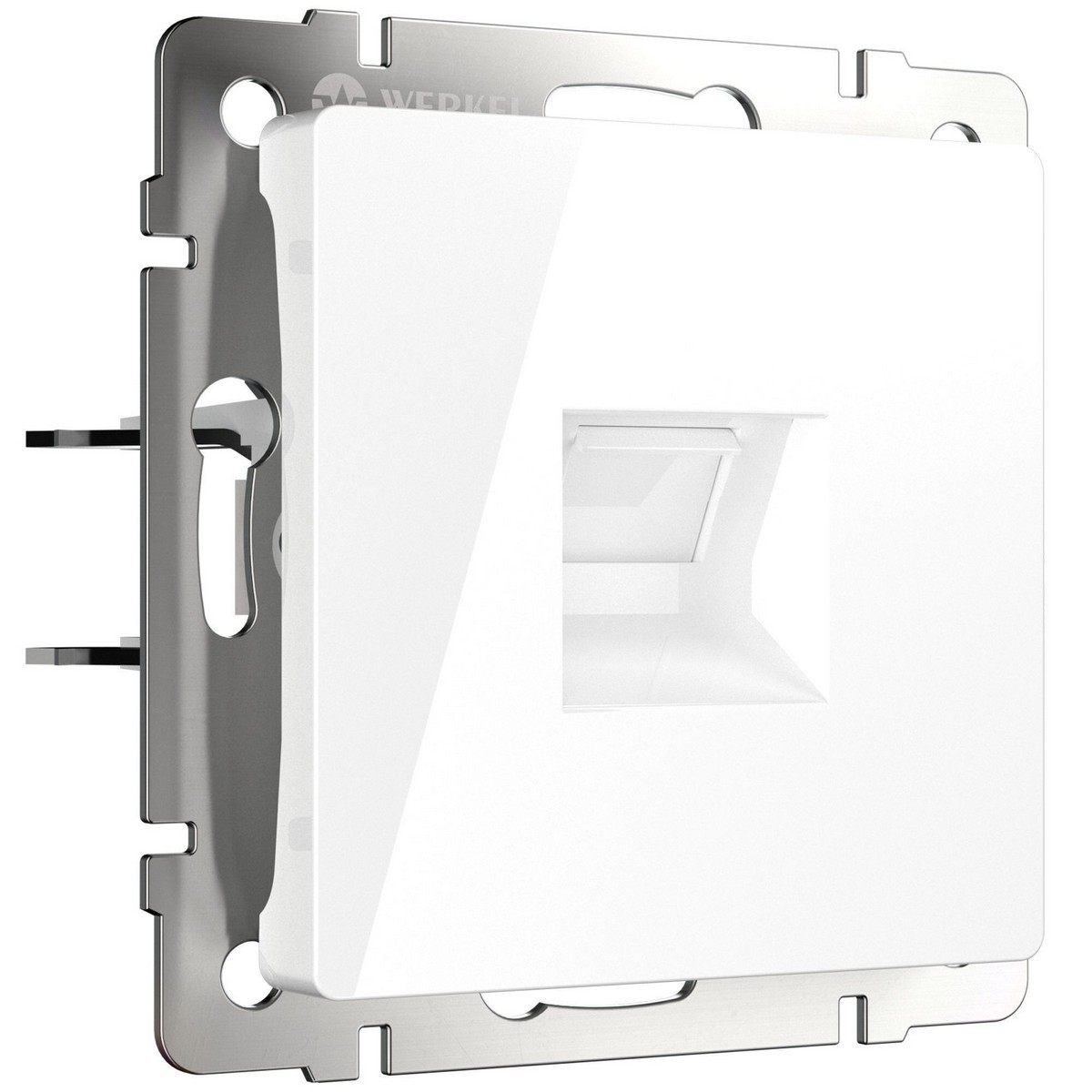 Werkel Белый механизмы Розетка Werkel Ethernet RJ-45 cat. 6A экранированная (белый) W5120101