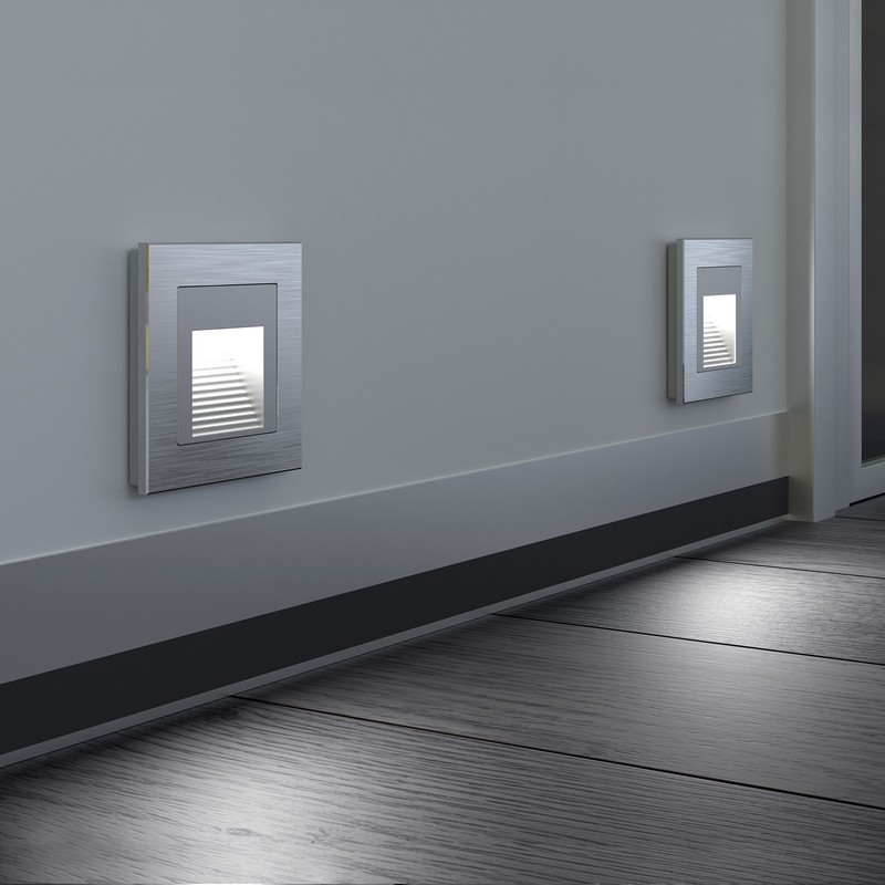 Werkel Серебряный механизмы Встраиваемая LED подсветка Werkel (серебряный) W1154206