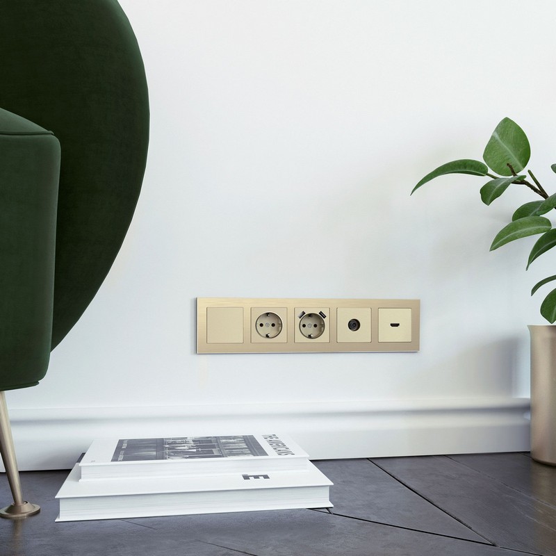 Werkel Шампань механизмы Заглушка Werkel (шампань) W1159211