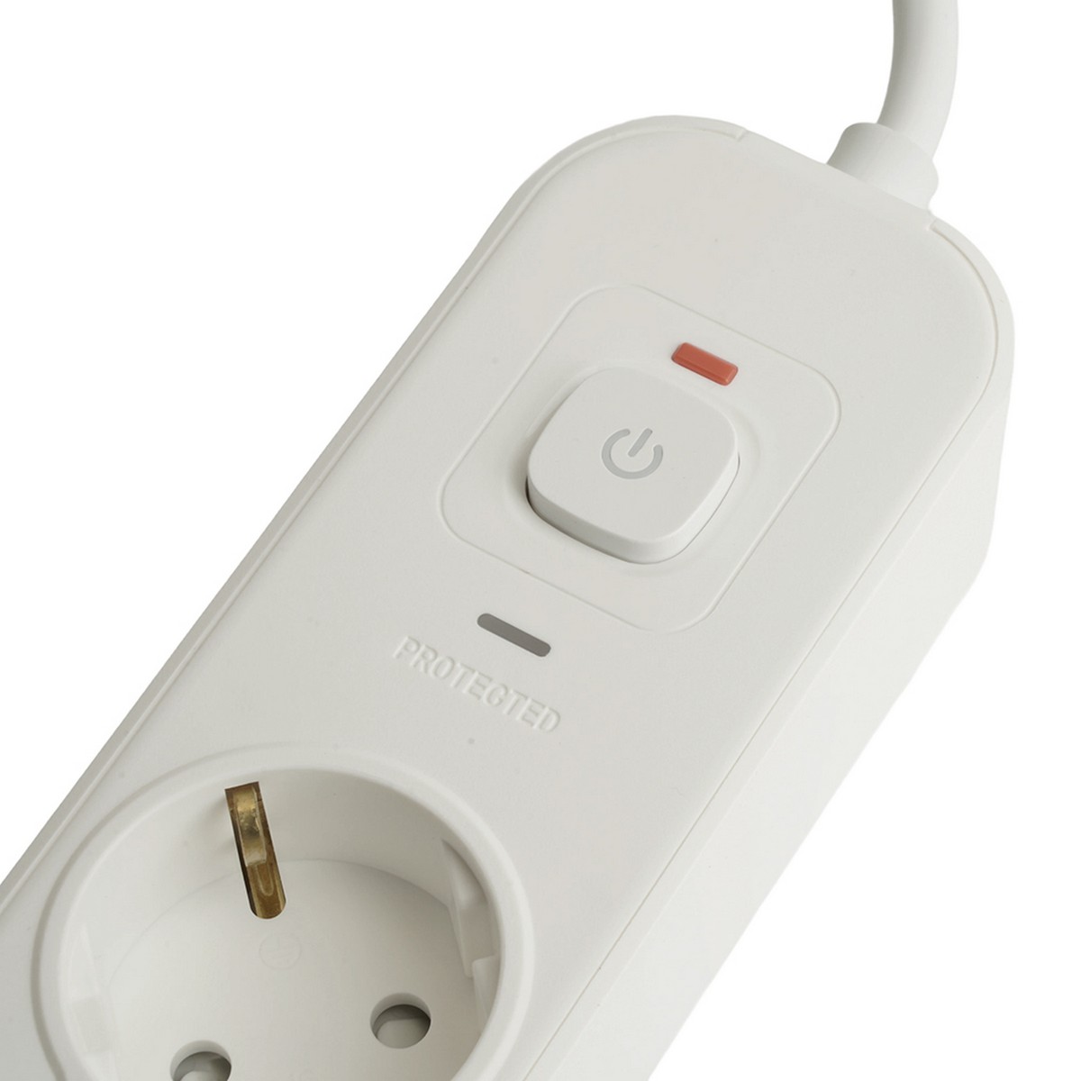 Колодки и удлинители, тройники Сетевой фильтр 3-местный с/з STEKKER 3x1мм2 3 м 250В 16А 2 USB-A+2 Type-C 3 серия Nova белый 50100 